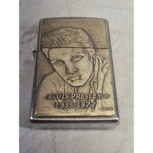 Zippo Elvis Presley Limited Edition 3D Lighter Rare 3705/5000 D 03 Unused 2003